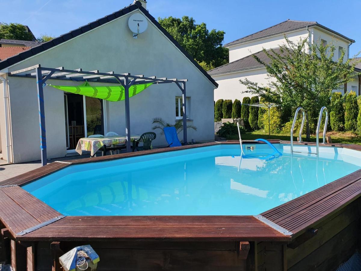 Villa Du Pic Vert 105M2 , 4 Chambres De Plain-Pied Avec Piscine A Montfaucon Montfaucon  Buitenkant foto